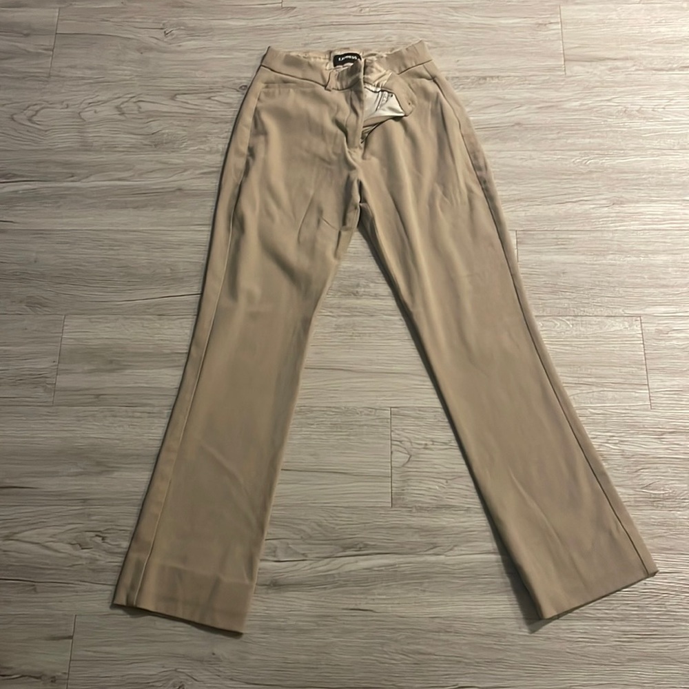 Express barley boot high rise khaki size 4